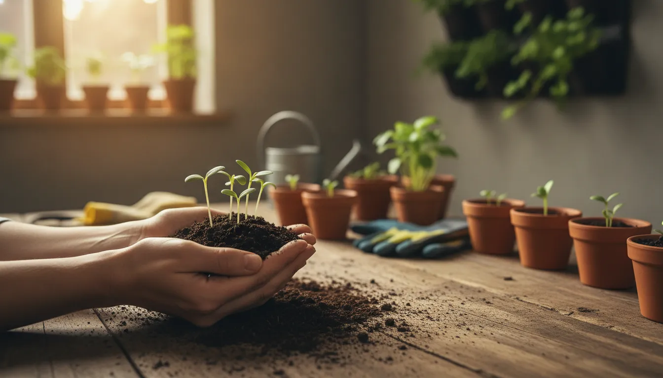 Horta caseira: como começar do zero em pouco espaço - Conclusão: Seu Primeiro Punhado de Terra