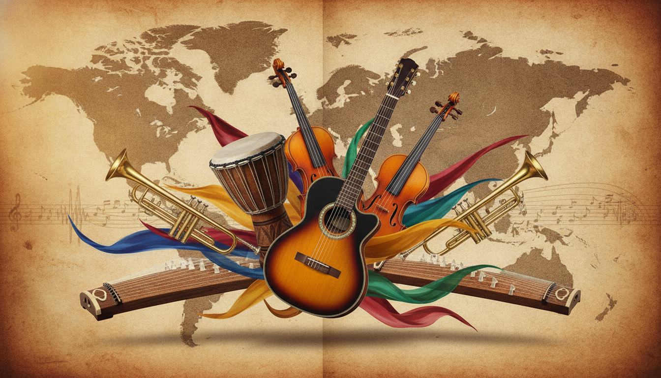 A origem dos principais gêneros musicais pelo mundo - Conclusão
